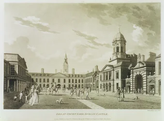 The Great Court Yard, Dublin Castle